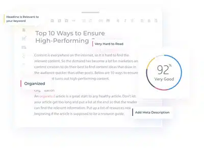 seo scoring